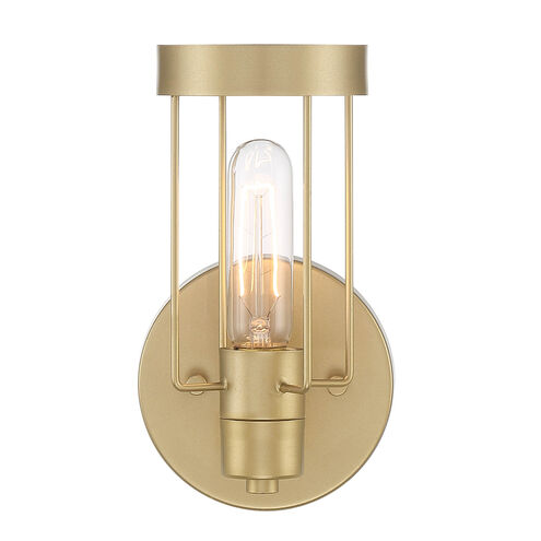 Tafo 1 Light 5 inch Golden Mist Wall Sconce Wall Light