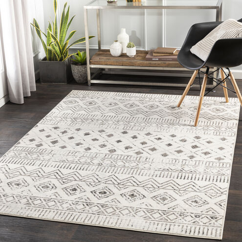 Pisa 108 X 79 inch Charcoal Rug in 7 x 9, Rectangle