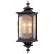 Market Square 2 Light 19 inch Oil Rubbed Bronze Outdoor Wall Lantern, Medium