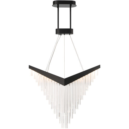 Vivien 1 Light 16 inch Black Chandelier Ceiling Light