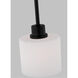 Canfield LED 5.5 inch Midnight Black Mini-Pendant Ceiling Light