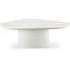 Eden 46 X 31.5 inch White Coffee Table