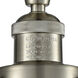 Franklin Restoration Beacon 1 Light 6 inch Brushed Satin Nickel Semi-Flush Mount Ceiling Light in Seedy Glass, Franklin Restoration