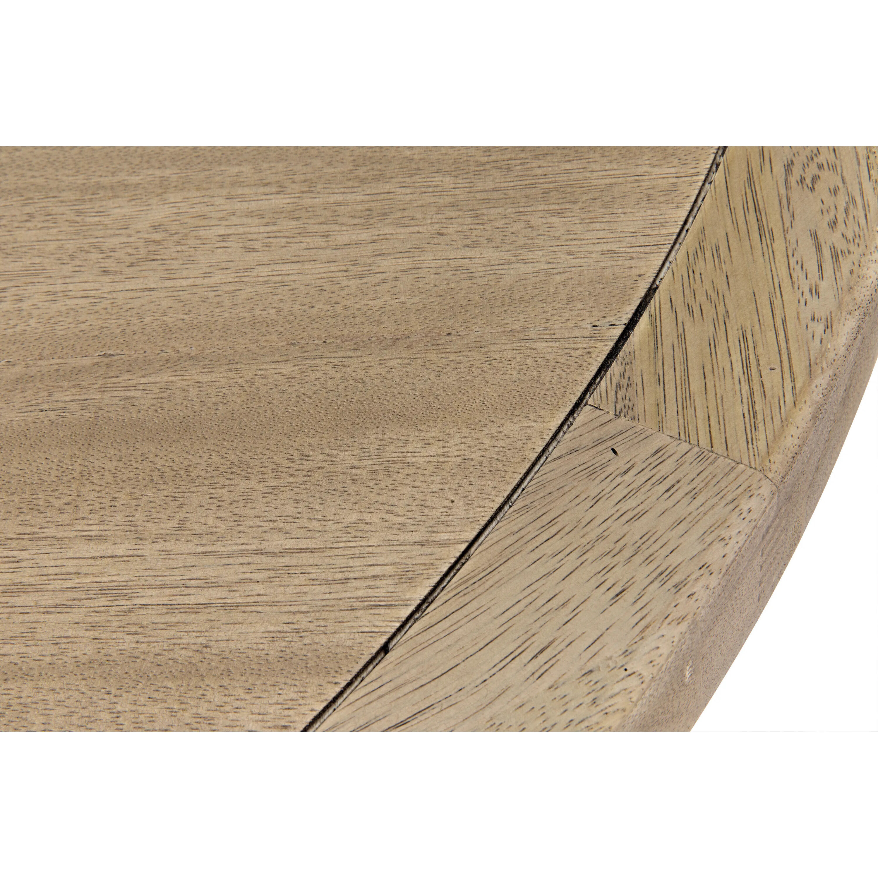 Milena 48 X 48 inch Washed Walnut Coffee Table