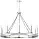 Seville 10 Light 45 inch Polished Nickel Chandelier Ceiling Light, Essentials