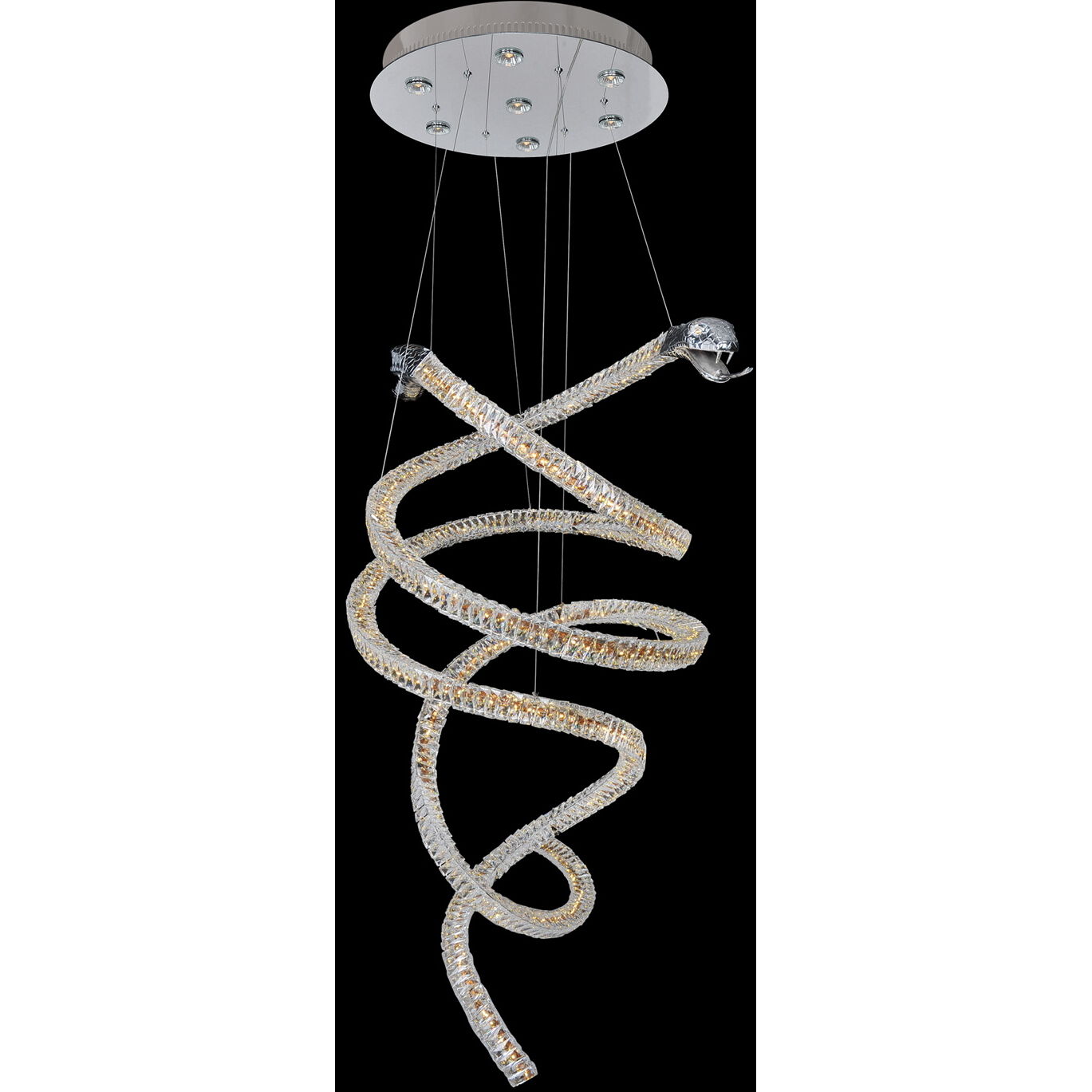 Ravina LED 24 inch Chrome Chandelier Ceiling Light