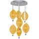 Embark 10 Light 40 inch Silver Pendant Ceiling Light