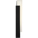 Drew & Jonathan Dante 1 Light 14 inch Textured Black Outdoor Wall Sconce