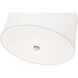 Linden LED 18 inch Brushed Nickel Pendant Ceiling Light