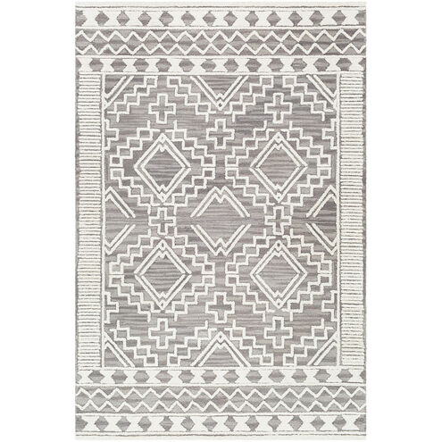 Izmir 90 X 60 inch Charcoal/Light Gray/Ivory Rugs