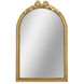 Anita 37.3 X 23.5 inch Gold Wall Mirror