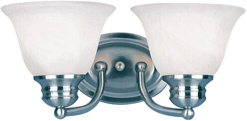 Malaga 2 Light 13.25 inch Bathroom Vanity Light