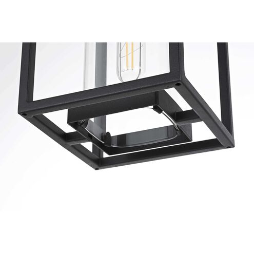 Memphis 1 Light 6 inch Black Outdoor Pendant