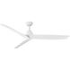 Coastal Elements Liv 60 inch Matte White Smart Fan