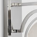 Chapman & Myers Gracie LED 6.5 inch Polished Nickel Single Sconce Wall Light