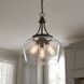 Octave 3 Light 15 inch Black Pendant Ceiling Light, Essentials