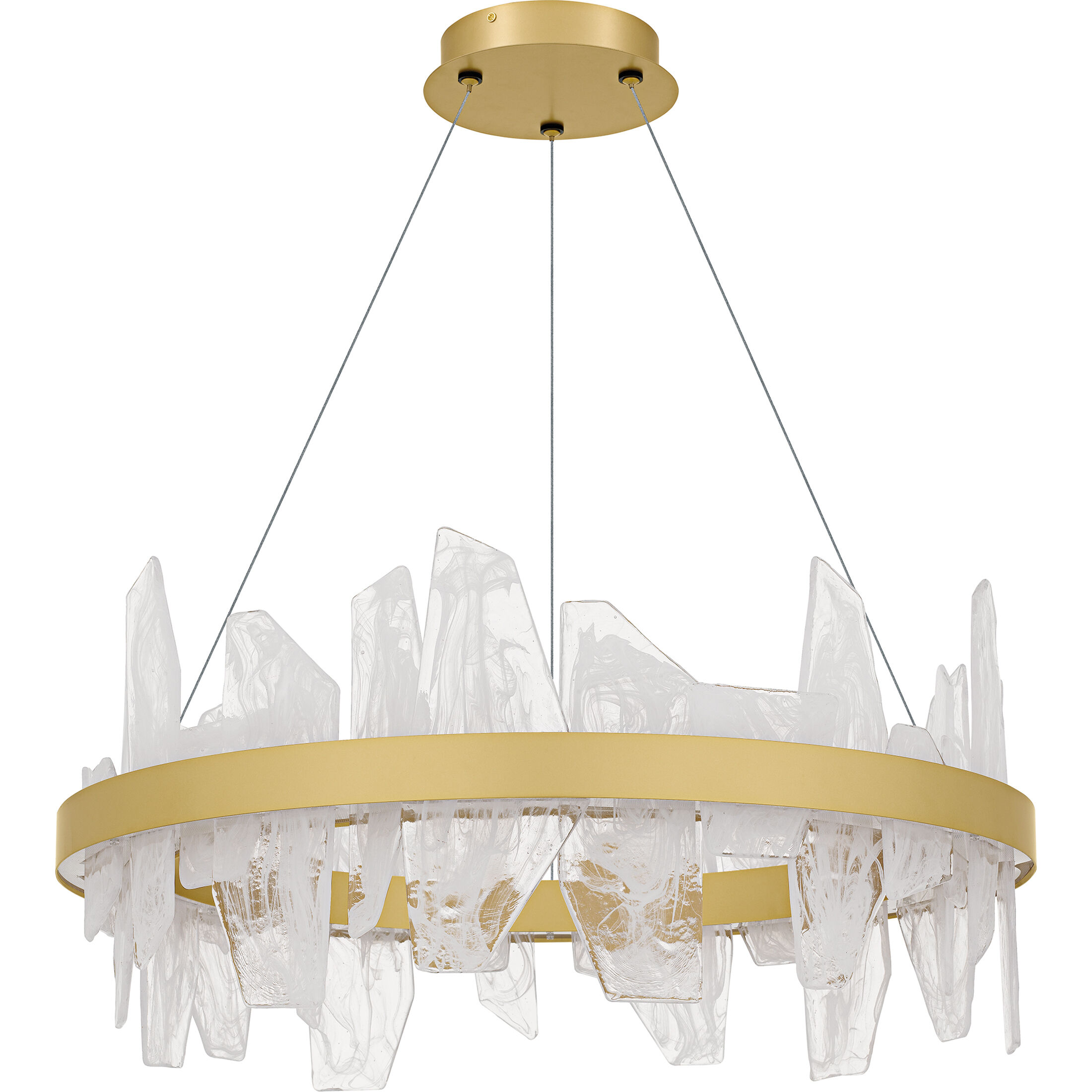 Aurelia LED 30 inch Soft Gold Chandelier Ceiling Light