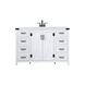 Grant 48 X 19 X 34 inch White Vanity Sink Set