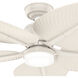 Coveview 52 inch Cream Outdoor Ceiling Fan