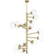 Millikan 15 Light 38.75 inch Signature Brass Pendant Ceiling Light