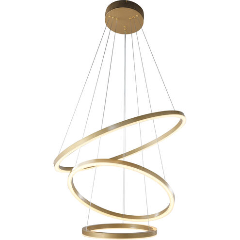 Canada LED 32 inch Gold Chandelier Ceiling Light