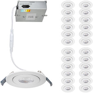 Lotos LED White Complete Kit Recessed Lighting