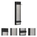 Alpine LED 22 inch Black Outdoor Wall Lamp, Large