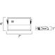 CounterMax MX-L120DC 120 LED 7 inch Metallic Bronze Under Cabinet