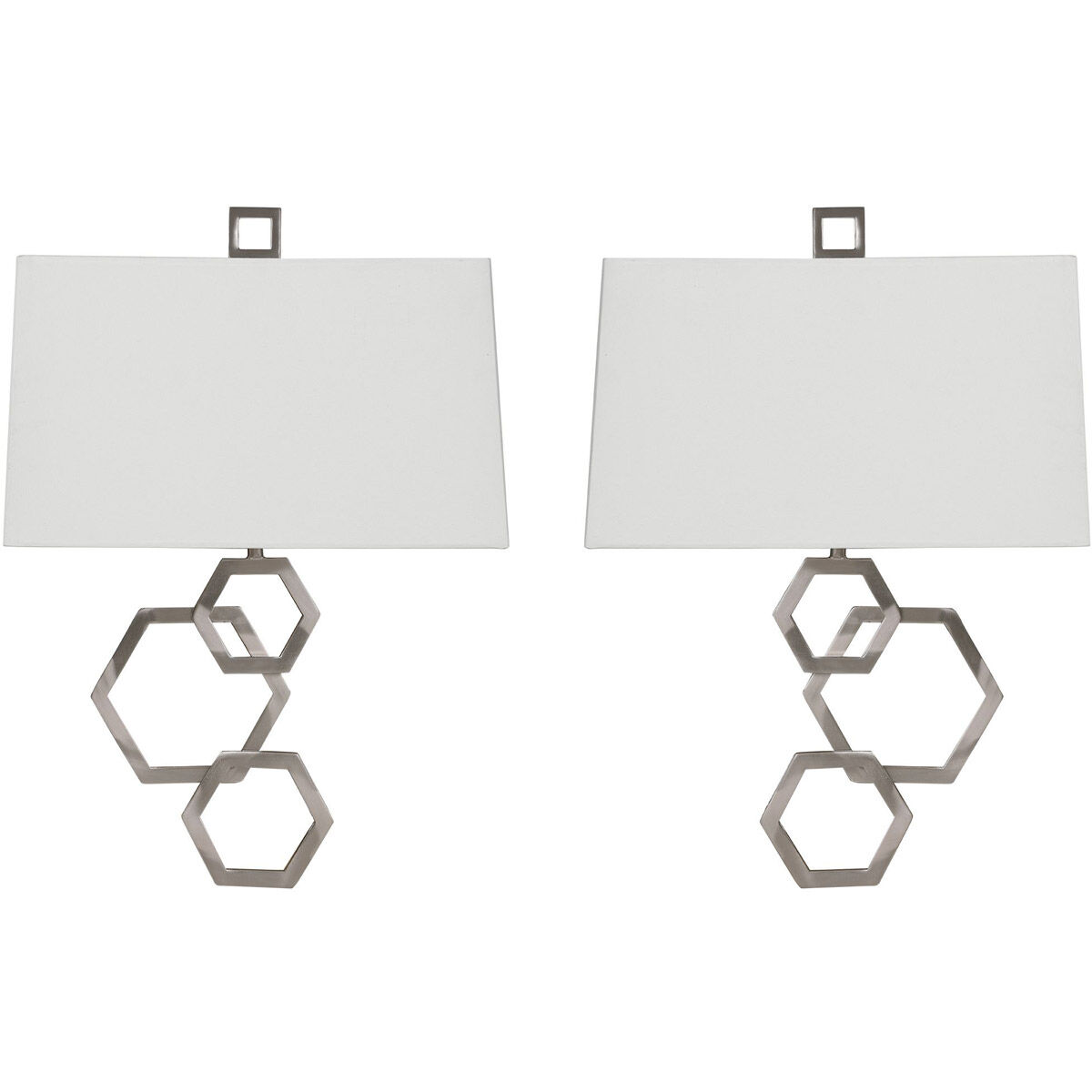 Deseret 2 Light 14 inch Brushed Nickel Sconces Wall Light, Set of 2