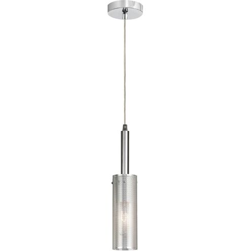 Percy LED 3 inch Polished Chrome Pendant Ceiling Light