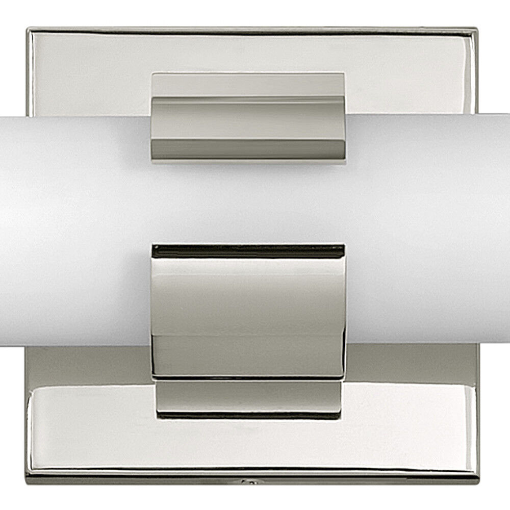 Aiden LED 23 inch Polished Nickel Vanity Light Wall Light, Vertical