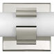 Aiden LED 23 inch Polished Nickel Vanity Light Wall Light, Vertical