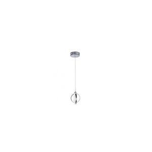 Canada LED 6 inch Chrome LED Single Pendant Lighting Ceiling Light