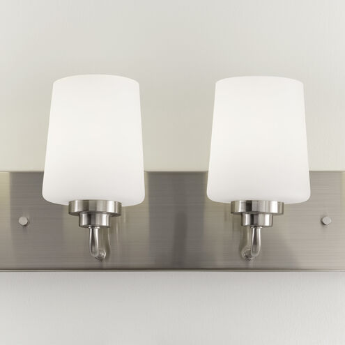 Windom 4 Light 24.38 inch Brushed Nickel Wall Bath Fixture Wall Light