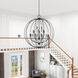 Milania 19 Light 48 inch Bronze Foyer Chandelier Ceiling Light