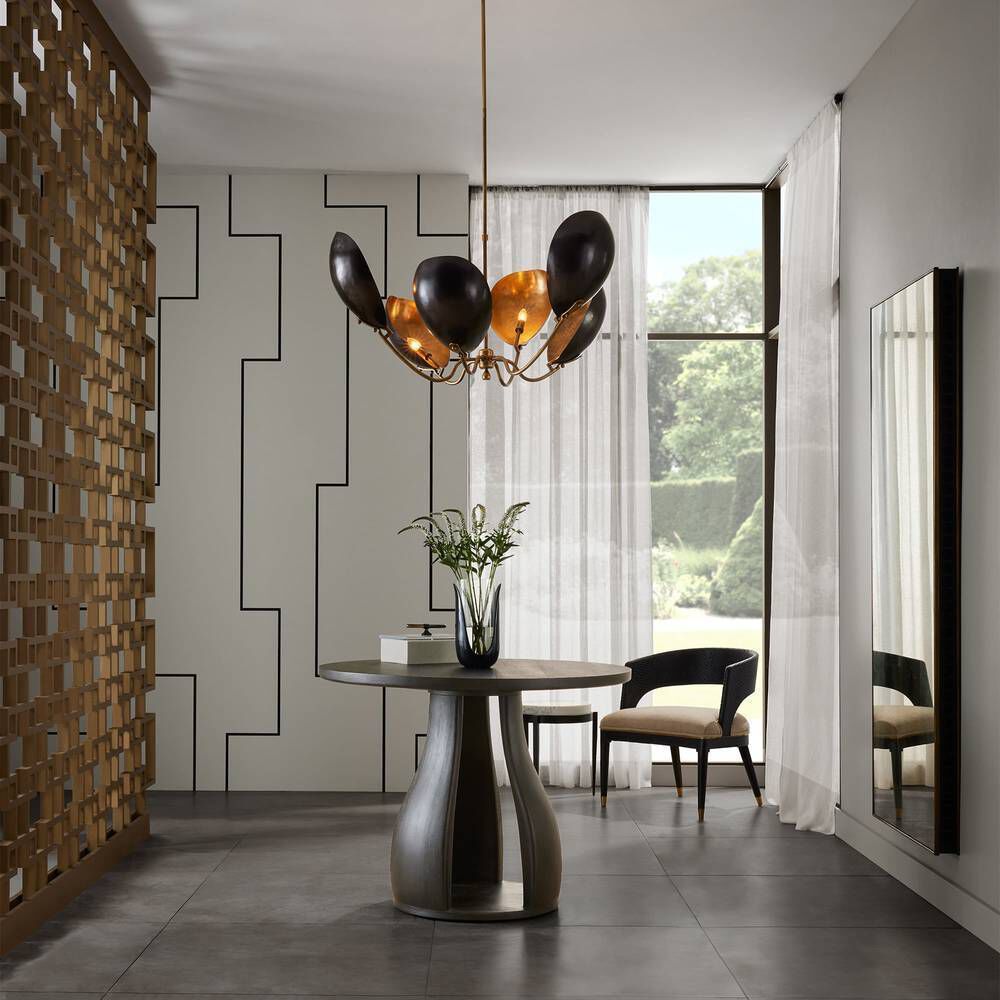 Remus Ebony Floor Mirror