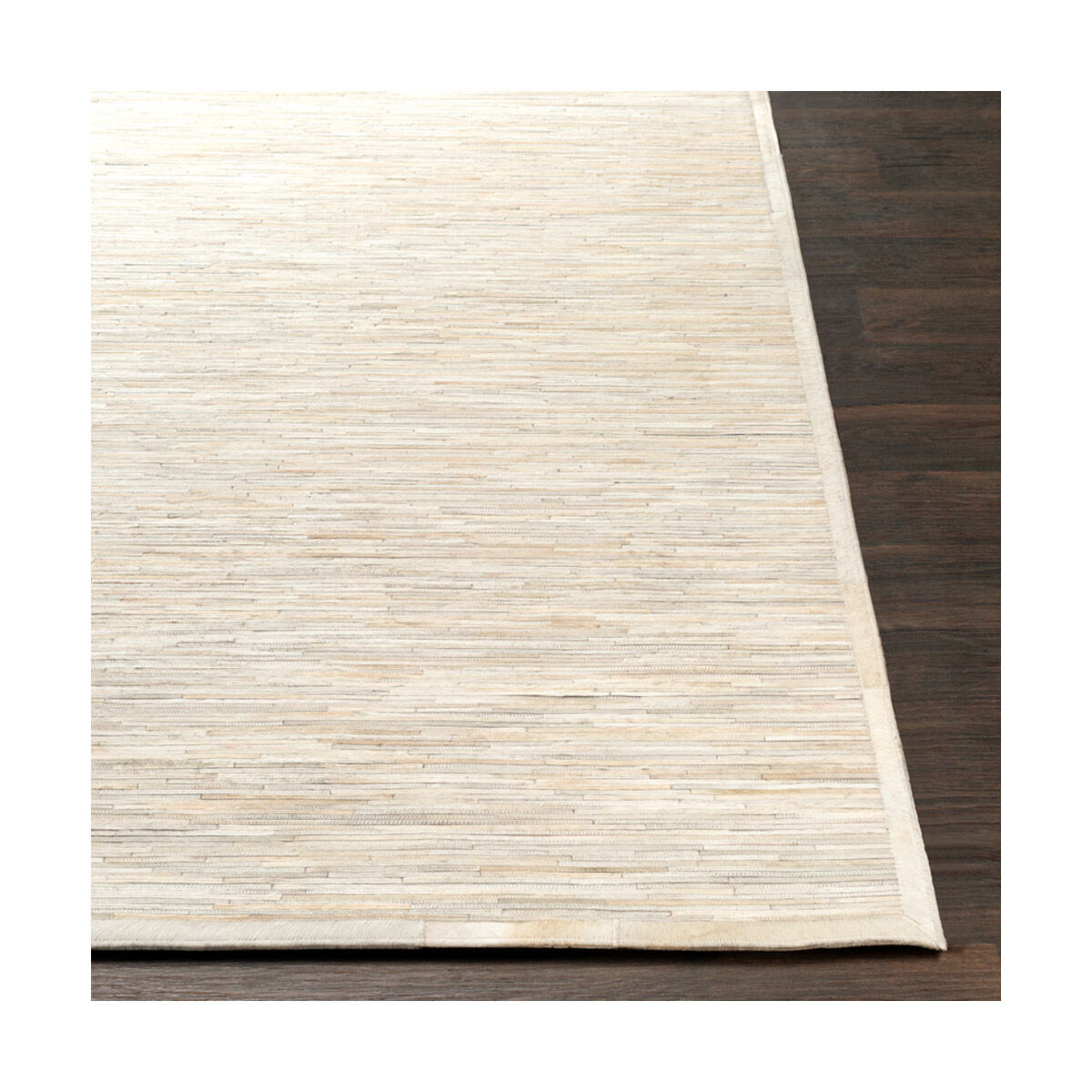 Zander 36 X 24 inch White/Cream/Beige/Taupe Rugs