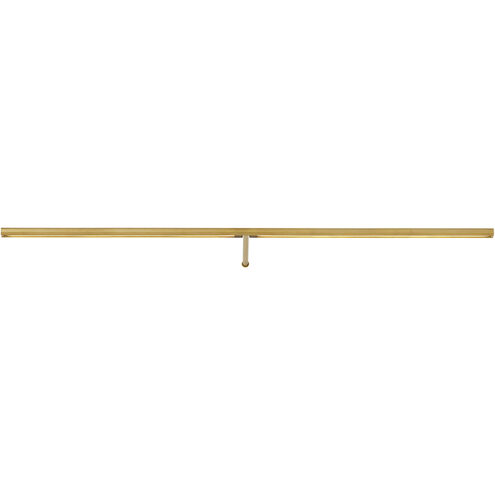 Sean Lavin Modern 20.8 watt Natural Brass Picture Light Wall Light, Integrated LED