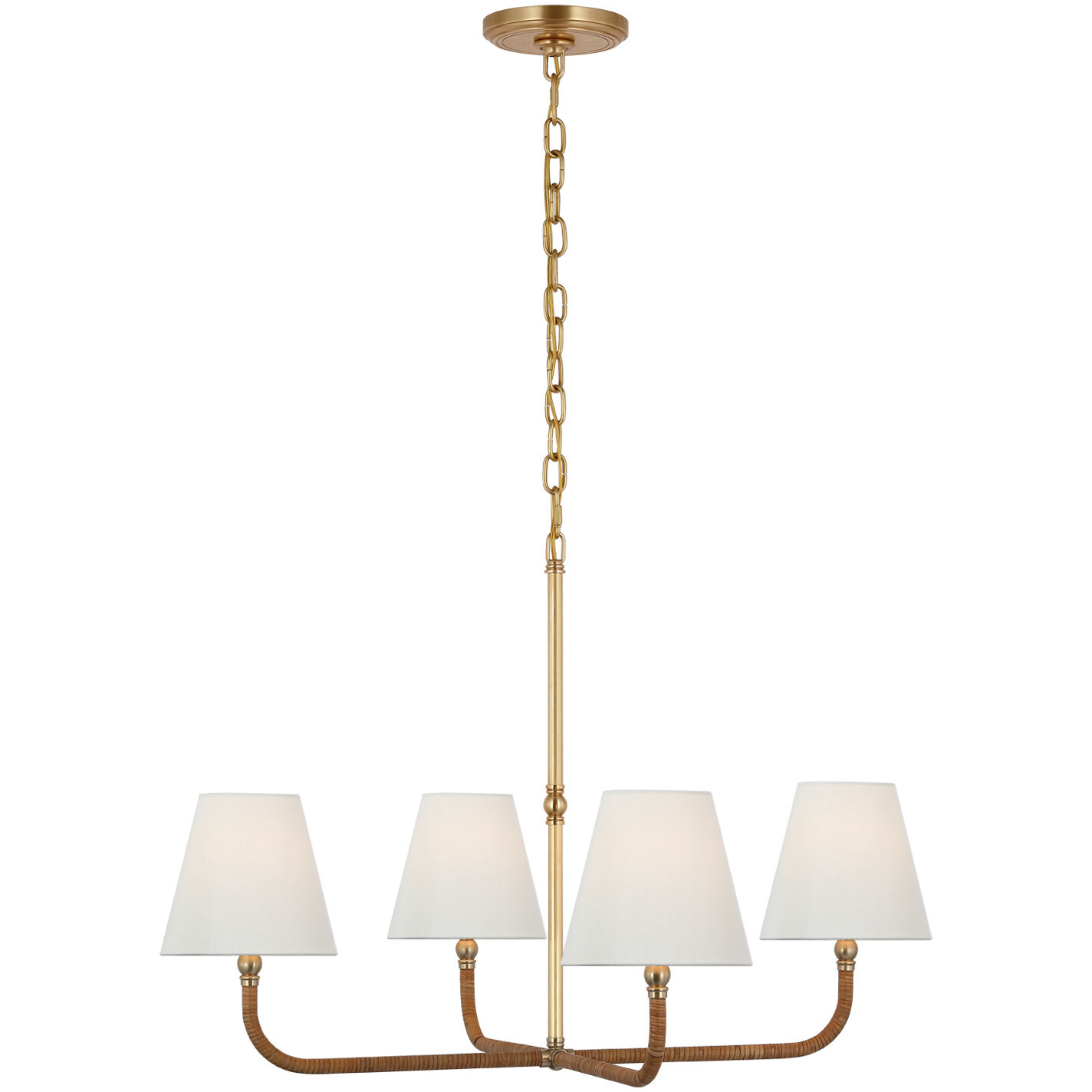 Chapman & Myers Basden 4 Light 32.00 inch Chandelier