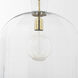 Sadah 15.25 inch Gold Pendant Light Ceiling Light