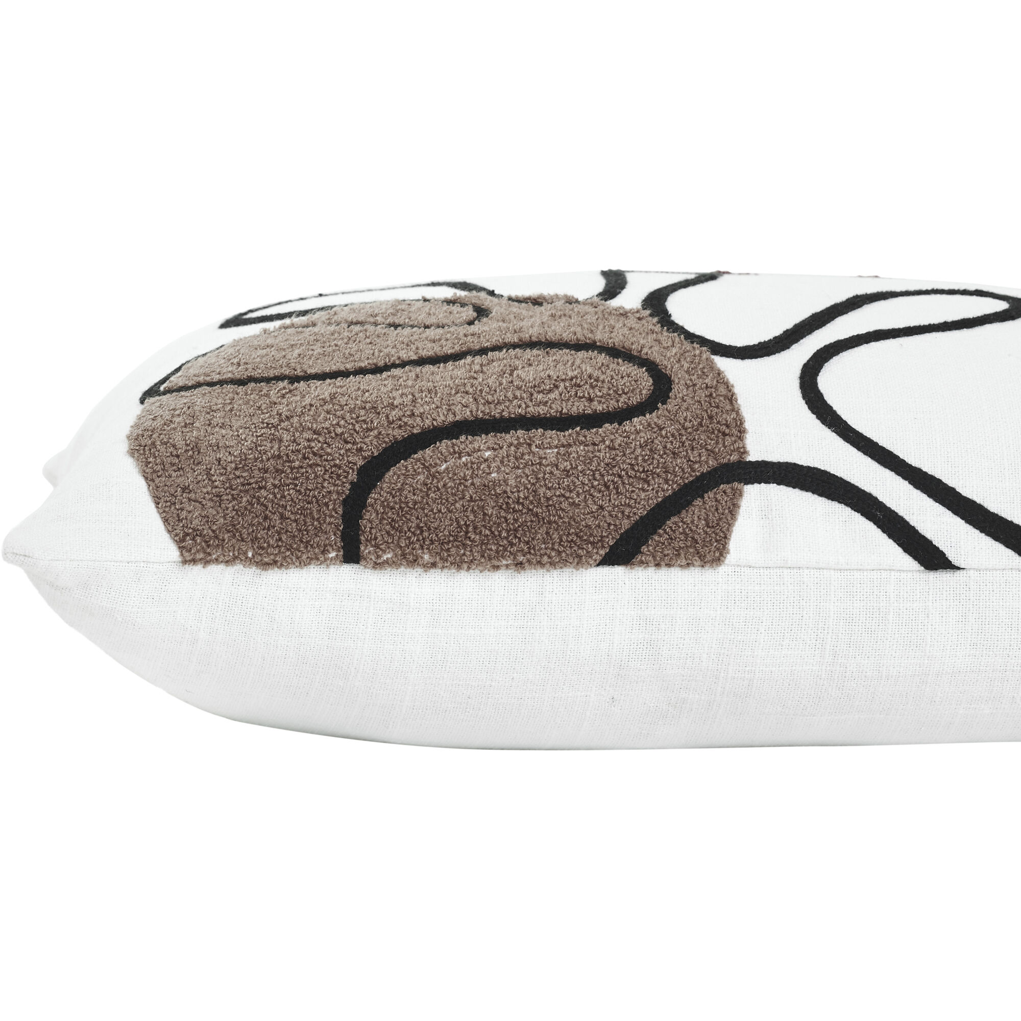Erin 20 inch White and Multi Pillow