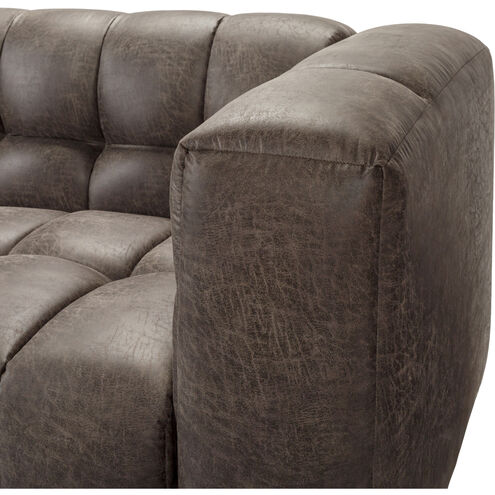 Grenoble Charcoal / Black Sofa