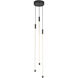 Motif LED 5.5 inch Black Multi-Pendant Ceiling Light