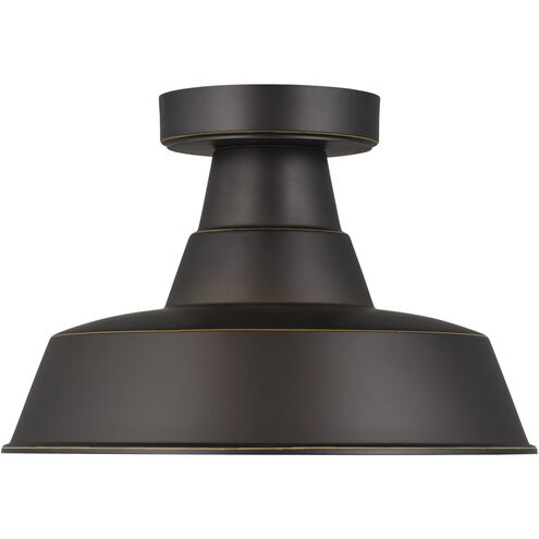 Sean Lavin Barn Light 1 Light 12 inch Antique Bronze Outdoor Flush Mount