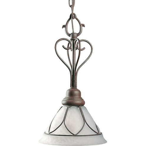 Verona 1 Light 8 inch Cobblestone Mini-Pendant Ceiling Light
