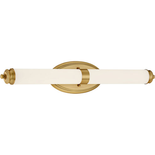 Madison LED 27 inch Brushed Gold Vanity Light Wall Light