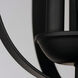 Provident 3 Light 10 inch Black Chandelier Ceiling Light
