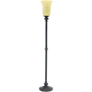 Newport 75 inch 150 watt Oil Rubbed Bronze Floor Lamp Portable Light in 9 x 11.75, 74.75