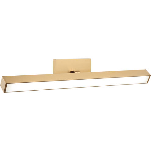 Parallel Wall Sconce Wall Light in Aged Gold Brass