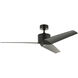 Almere 56 inch Satin Black Ceiling Fan